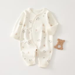 AYNIGIELL High-Quality Newborn Baby Jumpsuit Four Season Cute Children's Jumpsuit 0-6M Cute Baby Girl Male Baby Clothing