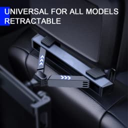 Kids Rear Seat Ipad Holder Car Seat Back Storage Hook for Phone Ipad Support Travel Child Baby Watching Cartoon Headrest Bracket