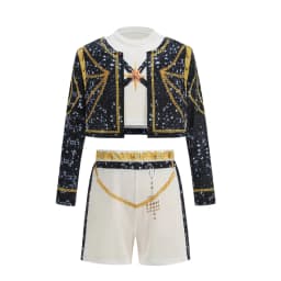 Kids Halloween Cosplay Superstar Singer Michael Jackson Clothes Dance Performance Children's Costume Boys Girls Outfits