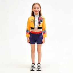 Girls Cartoon Cosplay Sets Children Fashion Stage Performance Clothing Outfits Kids Movie Role-playing Costume Suits 3-12 Years