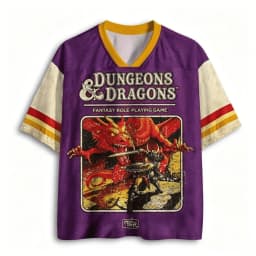 Retro Dragon and Dungeon 74 Fantasy Role Playing Game Dragon 3D Print Breatha Quick-Dry Men T-Shirt Casual Parent-child Clothing