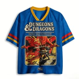 Retro Dragon and Dungeon 74 Fantasy Role Playing Game Dragon 3D Print Breatha Quick-Dry Men T-Shirt Casual Parent-child Clothing