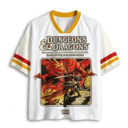 Retro Dragon and Dungeon 74 Fantasy Role Playing Game Dragon 3D Print Breatha Quick-Dry Men T-Shirt Casual Parent-child Clothing