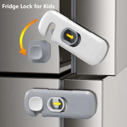 1/2/3/5pcs Child Safety Cabinet Lock Security Protection Home Refrigerator Safety Buckle Baby Anti-Pinch Hand Drawer Door Locks
