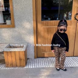 Girls Fashionable Flared Pants for Autumn and Winter Comfort Soft and Warmth Material Designed Suitable Little Girls Daily Wear