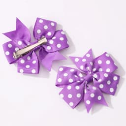 3Pcs/Pack Solid Dot Hair Bows Clip Girls Boutique Bowknot Hair Clips Kids Colorful Heart Sun Glasses Children Hair Accessories