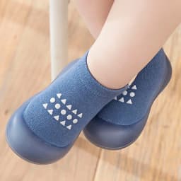 Summer New Combed Cotton Anti Slip and Breathable Children's Soft Sole Shoes Baby Walking Shoes Mesh Faced Baby Floor Socks