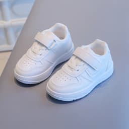 Autumn Children Sneaker Boys Casual Shoes Leather Flat Student Walking Shoes Non-slip Girl Lightweight Sports Tennis Footwear