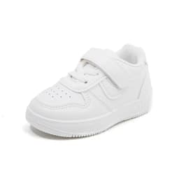 Autumn Children Sneaker Boys Casual Shoes Leather Flat Student Walking Shoes Non-slip Girl Lightweight Sports Tennis Footwear