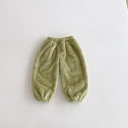 Baby Boys Girls Plush Pants New Design Pajamas Pants Autumn Winter Casual Fashion Long Pants Toddler All-match Velvet Trousers