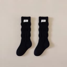 Kids Long Socks For Girls Spring Autumn New Cotton Children's Calf Socks Retro Solid Knee High Baby Child Girl Socks 1-12Years