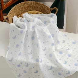 Kangobaby #My Soft Life# 100% Cotton Baby Muslin Blanket Infant Bath Towel Size 80x80cm
