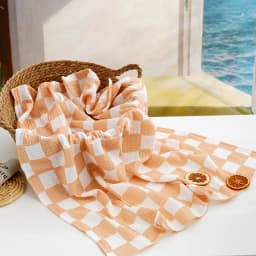 Kangobaby #My Soft Life# 100% Cotton Baby Muslin Blanket Infant Bath Towel Size 80x80cm