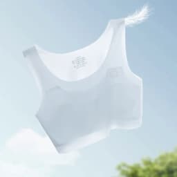 2026 Bra For Teenager Girls New Student Girl Development Period Bra No Steel Ring Girl Sports Tube Top Solid Color Training Bra