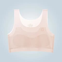 2026 Bra For Teenager Girls New Student Girl Development Period Bra No Steel Ring Girl Sports Tube Top Solid Color Training Bra