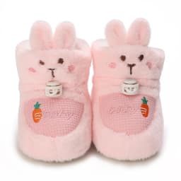 Infant Pre-Walker Shoes Baby Shoes 0-1Year Cute Plush Bunny Bear Winter Warm Soft Booties Footwear