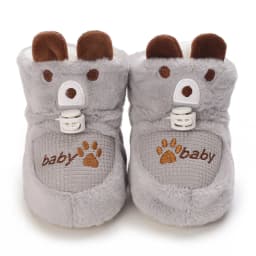 Infant Pre-Walker Shoes Baby Shoes 0-1Year Cute Plush Bunny Bear Winter Warm Soft Booties Footwear