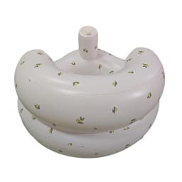 Inflatable Baby Seat for Babies 3-36 Months,Built in Air Pump Children Baby Sofa,Bumbo Seat for Learning to Sit,Feeding,Camping