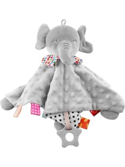 Elephant Baby Comforter Blanket Soft Appease Towel Baby Rattle Animals Toys Soothe Reassure Sleeping Towel Lathe HangingToddler