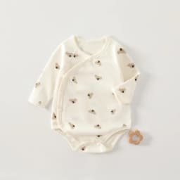 AYNIGIELL Autumn Pure Cotton Clothes Newborn Baby Girls Boys Romper 100% Cotton Long Sleeves Bodysuit Infant Baby Clothes