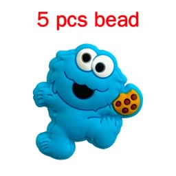 5pcs Silicone Cartoon Beads DIY Pacifier Chain Baby Oral Care Pacify Accessory Part