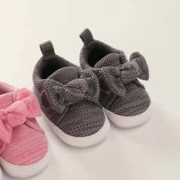0-18M Baby Shoes Infant Pre-Walker Shoes, Cute Pink Theme Casual Flat Shoes, Soft Sole Lightweight Comfortable for Girls