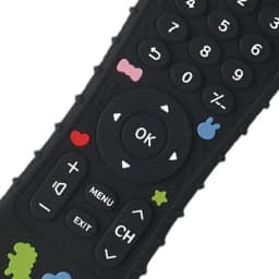 1/4PCS Silicone Baby Toys TV Remote Control Shape Teether Toy BPA Free Silicone Teething Chewing Toy Sensory Baby Accessories