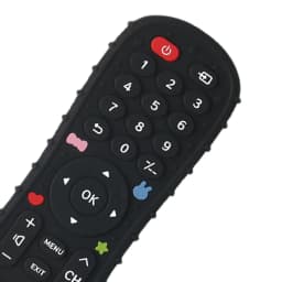 1/4PCS Silicone Baby Toys TV Remote Control Shape Teether Toy BPA Free Silicone Teething Chewing Toy Sensory Baby Accessories