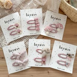 2Pcs/set Kids Kawaii Love Butterfly BB Clips Cute Pink Hair Clips Girls Barrettes Hairpins Headwear Children Hair Accessories
