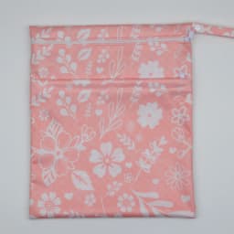 [Sigzagor] Wet Dry Bag With Two Zippered Baby Diaper Nappy Waterproof Reusable Washable