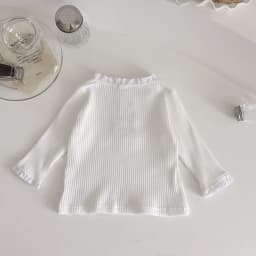 Autumn Fashion Newborn Baby Girls Clothes Comfort Solid Color Lace Long Sleeves Trendy Breathable Kids Girl Korean Style