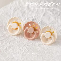 1PCS Portable Baby Pacifier BPA Free Soother Silicone Luminous Pacifier Multi-pattern Design for Boys Girls Durable