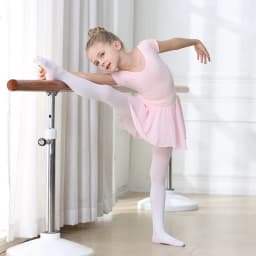 School Kids Girls Transition Ballet Tights Ultra-Soft Comfortable Opaque Convertible Baby Dance Pantyhose Stocking With The Hole