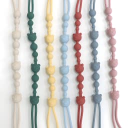 Soothing Pacifier Anti-chain Baby Stroller Teether Anti-loss Chain Baby Silicone Pacifier Clip Toy Biting Glue Lanyard