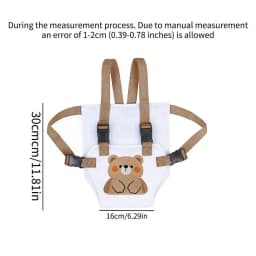 1Pc Baby Cartoon Dining Chair Strap with Mesh Design, Lightweight and Easy to Carry, Portable Baby Feeding Harness, Safety Seat Strap, the Perfect Gift for Your Baby!