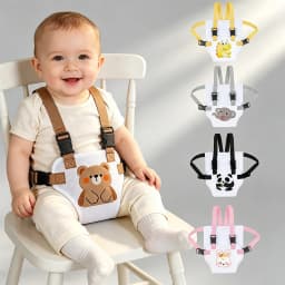 1Pc Baby Cartoon Dining Chair Strap with Mesh Design, Lightweight and Easy to Carry, Portable Baby Feeding Harness, Safety Seat Strap, the Perfect Gift for Your Baby!