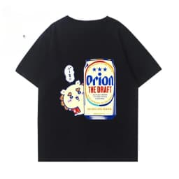 Orion Men's and Women's Collaborative Chiikawa (Usagi) Short Sleeve T-Shirt for Parents and Kids - Comfortable, Breathable Ins