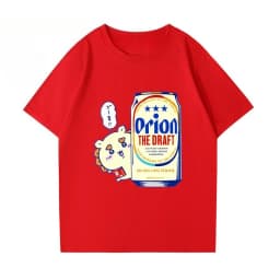 Orion Men's and Women's Collaborative Chiikawa (Usagi) Short Sleeve T-Shirt for Parents and Kids - Comfortable, Breathable Ins