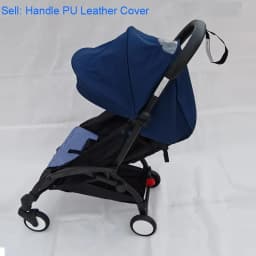 COLU KID® Baby Stroller Accessories PU Leather Protective Case Cover of Armrest and Handle for Babyzen Yoyo Yoyo2 Stroller