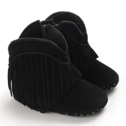 Baby Boys Girls Winter Boots 0-18 Months Western Denim First Walkers Warm Casual Fashion