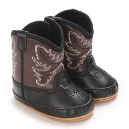 Baby Boys Girls Winter Boots 0-18 Months Western Denim First Walkers Warm Casual Fashion