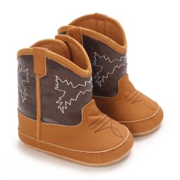 Baby Boys Girls Winter Boots 0-18 Months Western Denim First Walkers Warm Casual Fashion