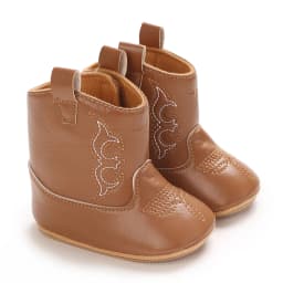 Baby Boys Girls Winter Boots 0-18 Months Western Denim First Walkers Warm Casual Fashion