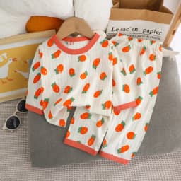 Cute Bear Print Baby Clothing Set Children Long Sleeve+ Pants Two Pieces Suit Kids Cotton Pullover Top Tee Girl Boy Casual