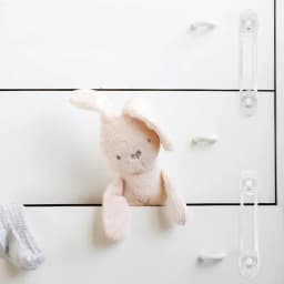 3/5pcs Multi-functional Baby Child Safety Lock Drawer Refrigerator LockTransparent Anti-Opening Soft Strap Safety Lock