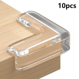 4Pcs/10PCS Children Baby Safety Silicone Protector Table Corner Edge Protection Cover Children Anticollision Edge Guards