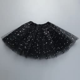 Kids Baby Star Glitter Dance Tutu Skirt For Girl Sequin 3 Layers Tulle Toddler Pettiskirt Children Chiffon 2-8T