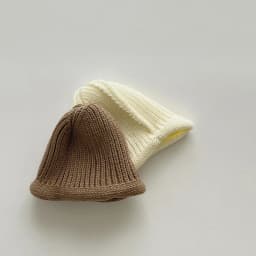 Cute Baby Knitted Pullover Cap 3-24M Kids Solid Color Woolen Hat Boys Girls Toddler Winter Warm Crochet Bonnet Children Beanies