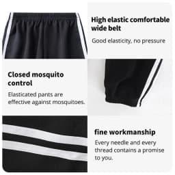 Children's Mosquito Pants Summer Thin Boys' Summer Pants Ice Silk Girls Large CHILDREN'S Silk Bloomers Pajama Pant