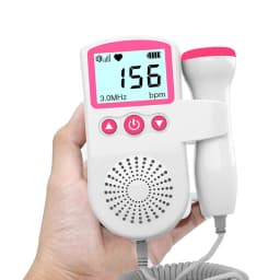 3.0MHz Fetal Doppler Infant Antenatal Heart Rate Monitor Home Sonar Doppler Stethoscope Maternal Home Fetal Monitor